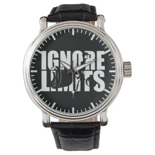 Reloj De Pulsera IGNORE LIMITS - Motivación del entrenamiento con r