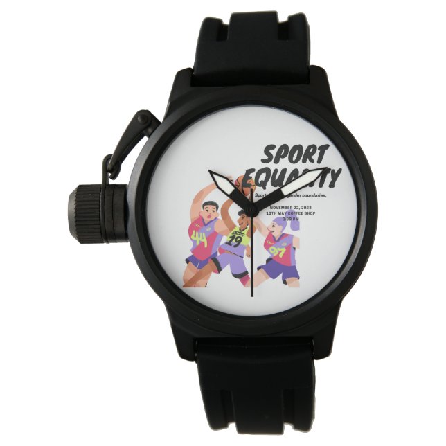 Reloj De Pulsera "Igualdad deportiva" - Deporte (Anverso)