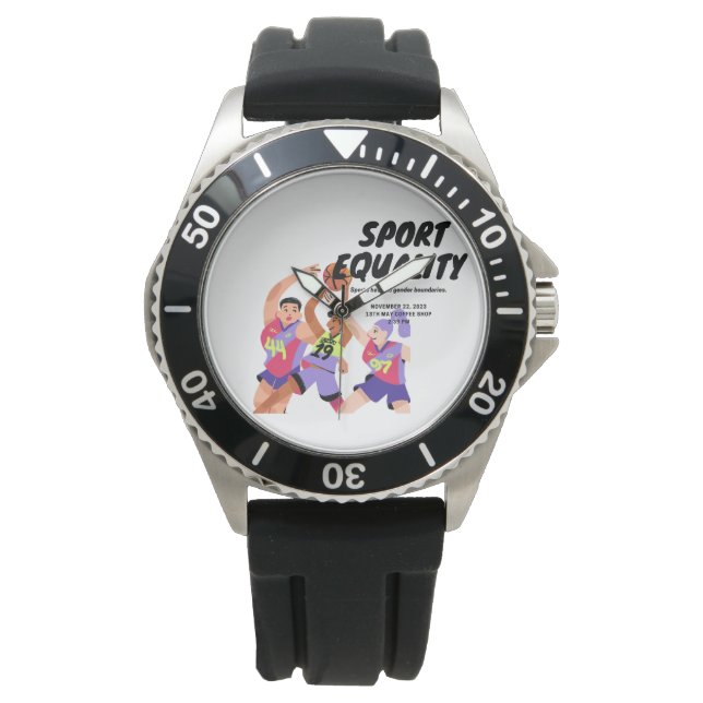 Reloj De Pulsera "Igualdad deportiva" - Deporte (Anverso)