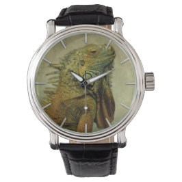 Reloj De Pulsera Iguana verde
