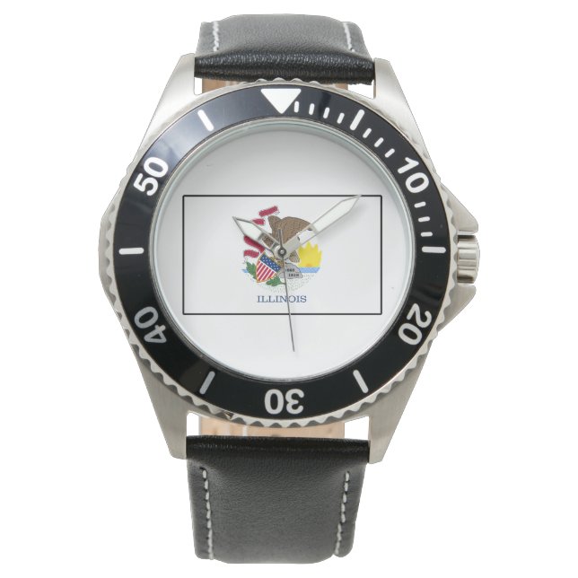 Reloj De Pulsera Illinois (Anverso)