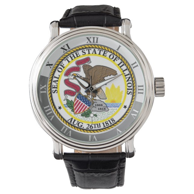 Reloj De Pulsera Illinois (Anverso)