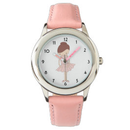 Reloj De Pulsera illusima Isabella Ballerina Niños rosados Watch