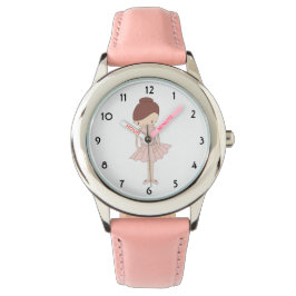 Reloj De Pulsera illusima Isabella Ballerina Niños rosados Watch