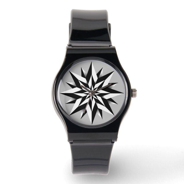 Reloj De Pulsera Ilusión geométrica (Anverso)