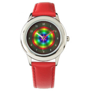 Reloj De Pulsera Ilusión óptica Rainbow Watch
