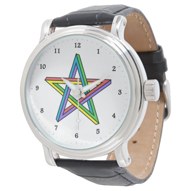 Reloj De Pulsera Ilusión óptica Star Watch (Angular)