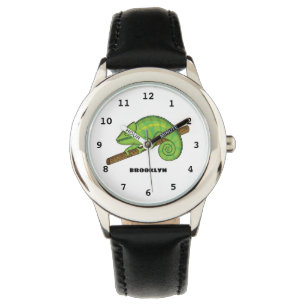 Reloj De Pulsera Ilustracion Chameleon de Parson
