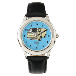 Reloj De Pulsera Ilustracion clásico van personalizado