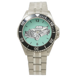 Reloj De Pulsera ilustracion convertible de Cadillac Lasalle de 193
