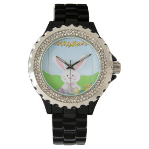 Reloj De Pulsera Ilustracion de conejo de Pascua