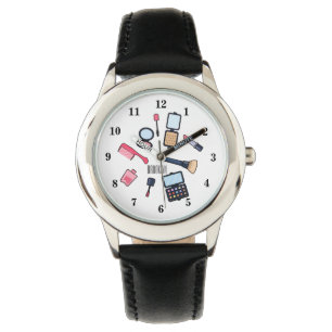 Reloj De Pulsera Ilustracion de cosméticos/personalizados de maquil