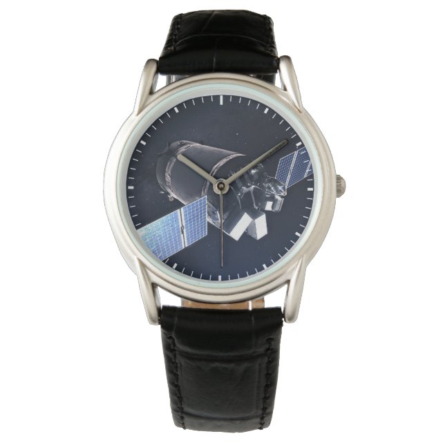 Reloj De Pulsera Ilustracion De La nave Dragon Xl. (Anverso)