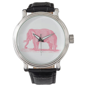 Reloj De Pulsera Ilustracion de los elefantes de los 1800s del