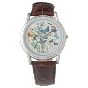 Reloj De Pulsera Ilustracion de mariposas en Watch