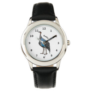 Reloj De Pulsera Ilustracion de personalizado de aves silvestres