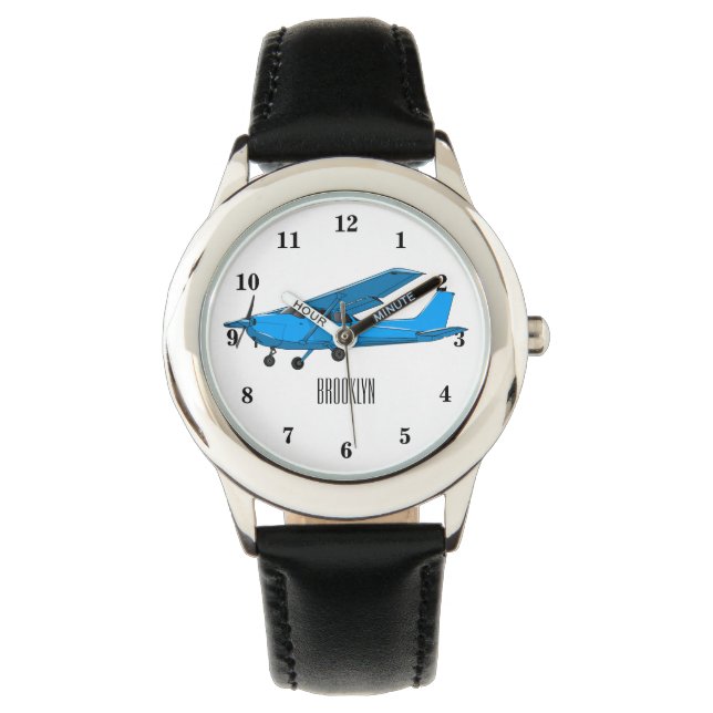 Reloj De Pulsera Ilustracion de personalizado de aviones (Anverso)