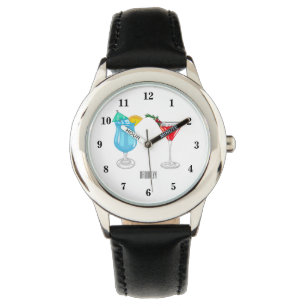 Reloj De Pulsera Ilustracion de personalizado de cócteles