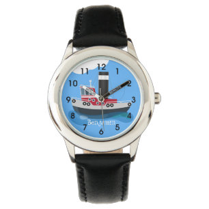 Reloj De Pulsera Ilustracion de personalizado de embarcaciones de a