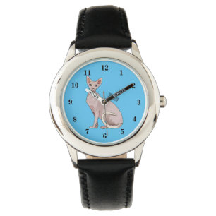 Reloj De Pulsera Ilustracion de personalizado de gatos Sfinx
