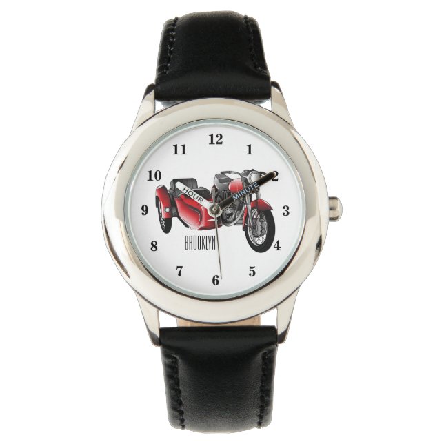 Reloj De Pulsera Ilustracion de personalizado de motocicletas Sidec (Anverso)