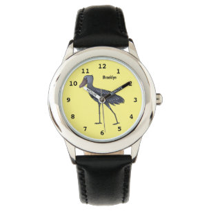 Reloj De Pulsera Ilustracion de personalizado de pájaro Shoebill
