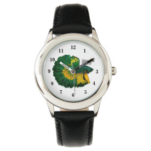 Reloj De Pulsera Ilustracion de personalizado de pescado de lucha s