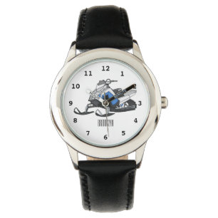 Reloj De Pulsera Ilustracion de personalizado para motos de nieve