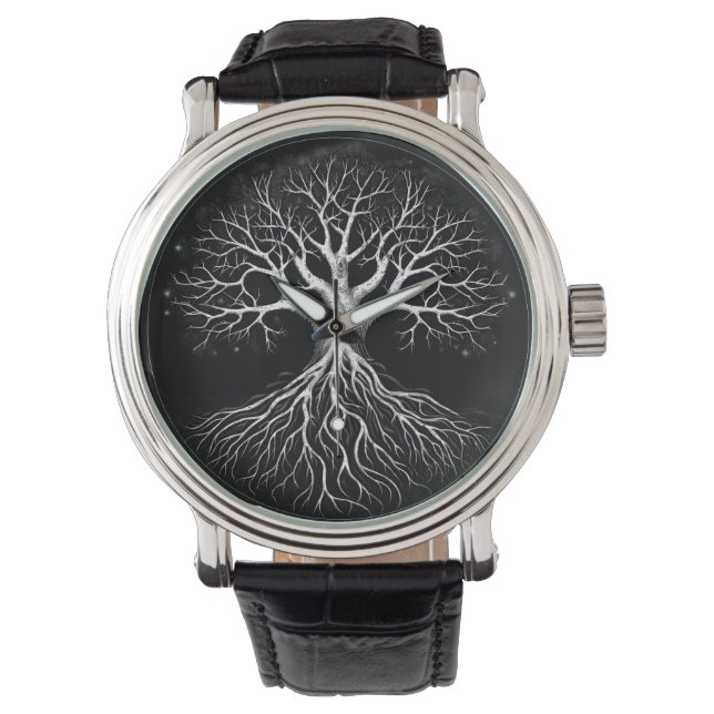 Reloj De Pulsera Ilustracion del árbol de la vida (Anverso)