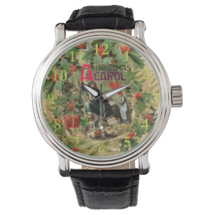 Reloj De Pulsera Ilustración del Fantasma de la Navidad Presente Sc