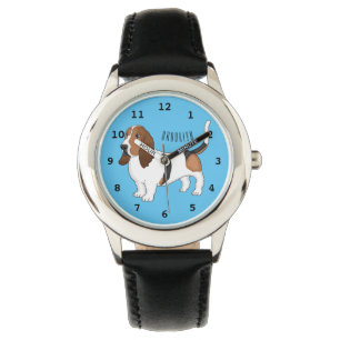 Reloj De Pulsera Ilustracion del personalizado del perro de enlace 