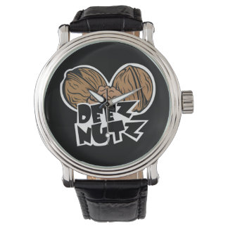 Reloj De Pulsera Ilustracion divertido de Deez Nutz