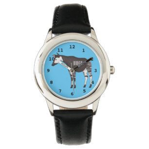 Reloj De Pulsera Ilustracion personalizado de Okapi