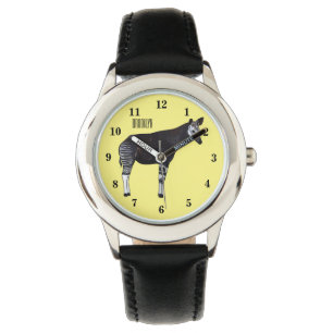 Reloj De Pulsera Ilustracion personalizado de Okapi