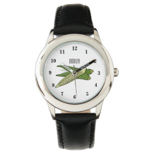 Reloj De Pulsera Ilustracion personalizado de Okra