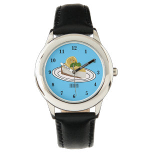 Reloj De Pulsera Ilustracion personalizado de queso de limón