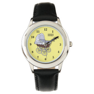 Reloj De Pulsera Ilustracion personalizado de Stroller