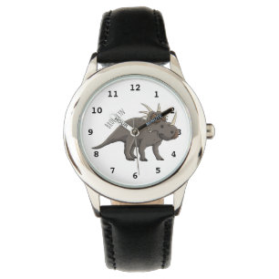 Reloj De Pulsera Ilustracion personalizado de Styracosaurus