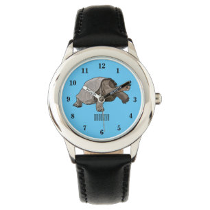 Reloj De Pulsera Ilustracion personalizado de tortugas de Galápagos