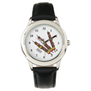 Reloj De Pulsera Ilustracion personalizado kebab o kabob