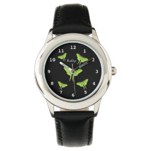 Reloj De Pulsera Ilustracion personalizado Luna Moth