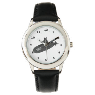Reloj De Pulsera Ilustracion personalizado submarino