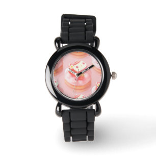 Reloj De Pulsera Ilustracion Strawberry Tart