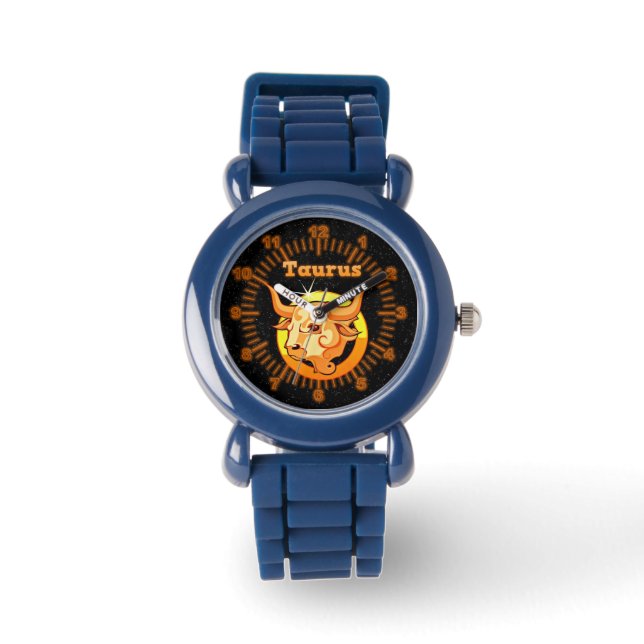 Reloj De Pulsera Ilustracion Taurus (Anverso)