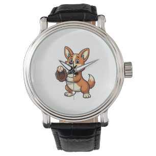 Reloj De Pulsera Ilustración vectorial de dibujos animados de catch