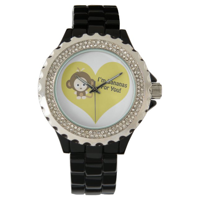 Reloj De Pulsera Im Bananas para ti Mono (Anverso)