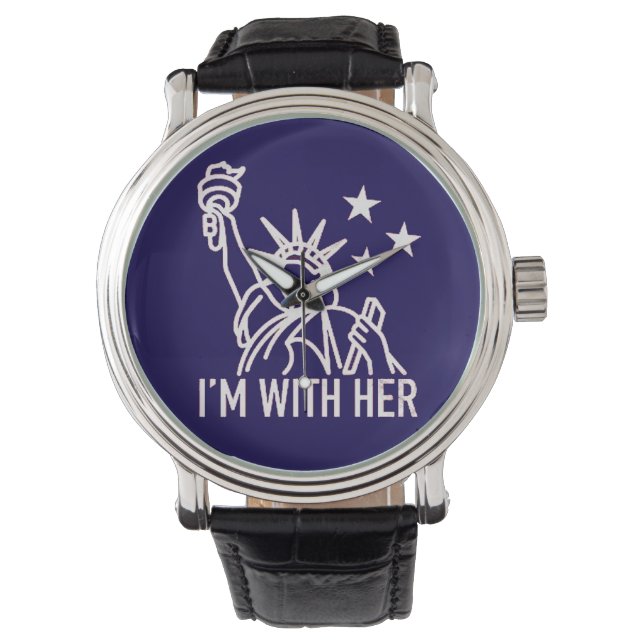 Reloj De Pulsera I'm With Her (Anverso)