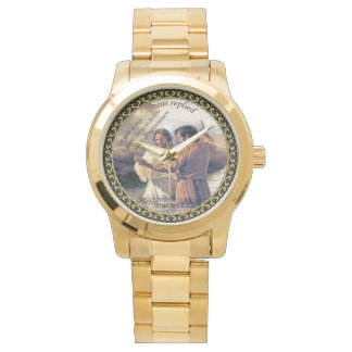 Reloj De Pulsera Imagen de Jesucristo Bautismo uno