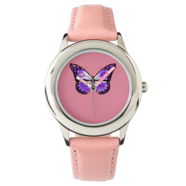 Reloj De Pulsera Imagen de mariposa para Watch (Anverso)