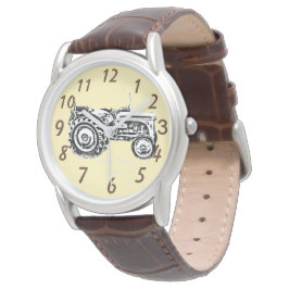Reloj De Pulsera imagen del tractor vintage Gray massey fergison